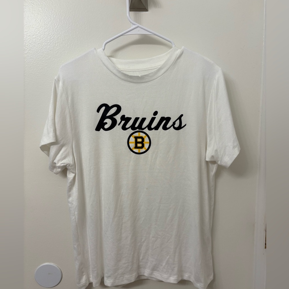 Bruins White T-Shirt